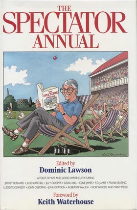 Item #203] The Spectator Annual 1992. Dominic Lawson, Martin Amis, Jeffrey Bernard, Michael...