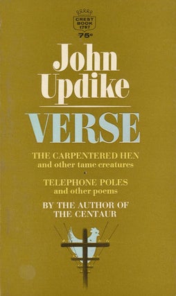 Item #2962] Verse. John Updike