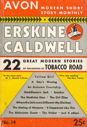 Item #3809] Avon Modern Short Story Monthly, No. 14. Erskine Caldwell