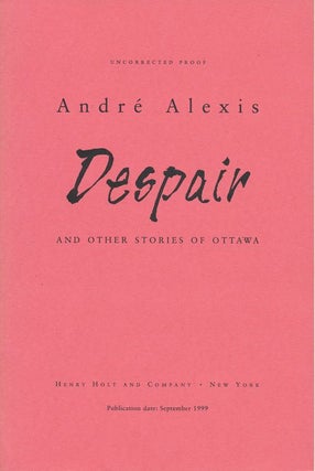 Despair And Other Stories