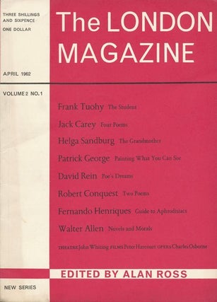 The London Magazine, April 1962 Volume 2, Number 1