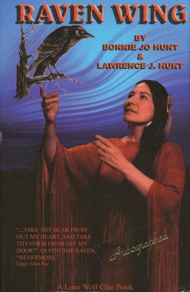 Item #38413] Raven Wing A Tale of Love and Spiritual Seeking Embroiled in a Clash of Cultures....