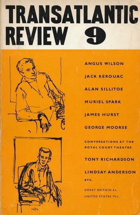 Item #42347] Transatlantic Review 9 Spring 1962