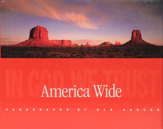 Item #45098] America Wide In God We Trust. Ken Duncan