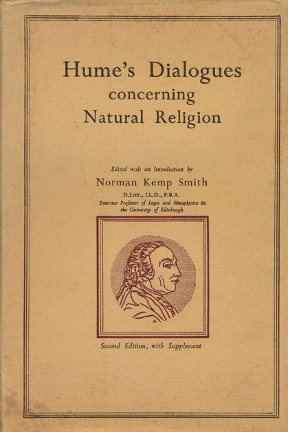 [Item #47395] Hume's Dialogues Concerning Natural Religion Second Edition with Supplement. David Hume, Norman Kemp Smith.