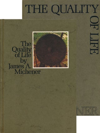 Item #47863] The Quality of Life. James A. Michener