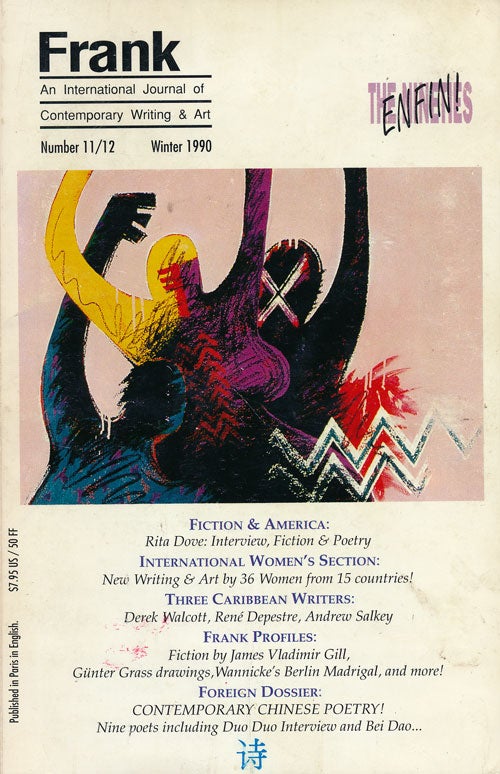 [Item #50730] Frank: Number 11/12, Winter 1990 An International Journal of Contemporary Writing & Art. Rita Dove, Ann Rae Jonas, Ewa Moes, Susan Sonde, Etc.