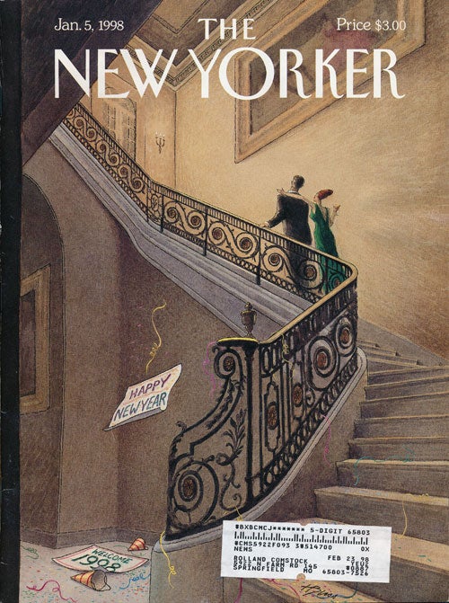 [Item #51970] The New Yorker January 5, 1998. Jeffrey Eugenides, Mark Strand, Jane Mayhall, Christopher Buckley, Etc.