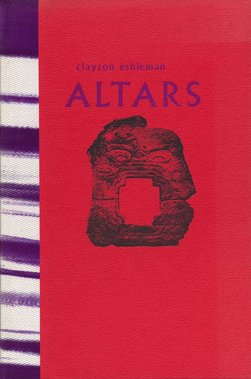 [Item #54630] Altars. Clayton Eshleman.