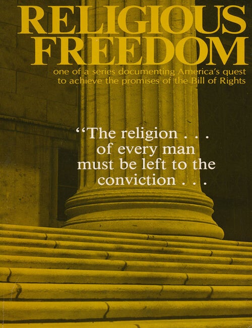[Item #57024] Religious Freedom. Leo Pfeffer.