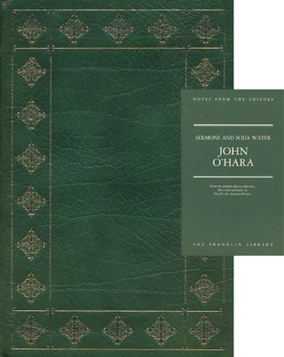 Item #58403] Sermons and Soda-Water. John O'Hara