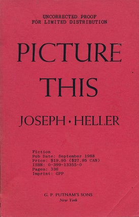 Item #58787] Picture This. Joseph Heller
