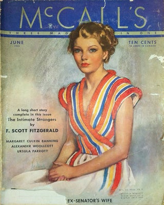 Item #59333] "The Intimate Strangers" In McCall's Magazine June 1935. F. Scott Fitzgerald