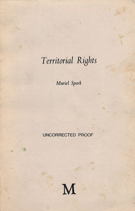Item #60347] Territorial Rights. Muriel Spark