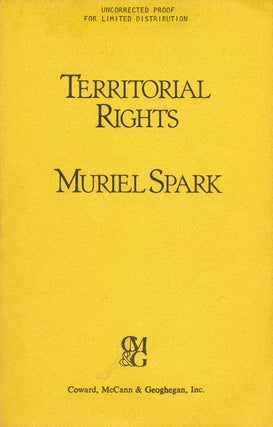 Item #60384] Territorial Rights. Muriel Spark