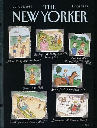 Item #60502] The New Yorker: June 12, 1989. Julian Barnes, Julian Kumin, Edith Oliver, Andrew...