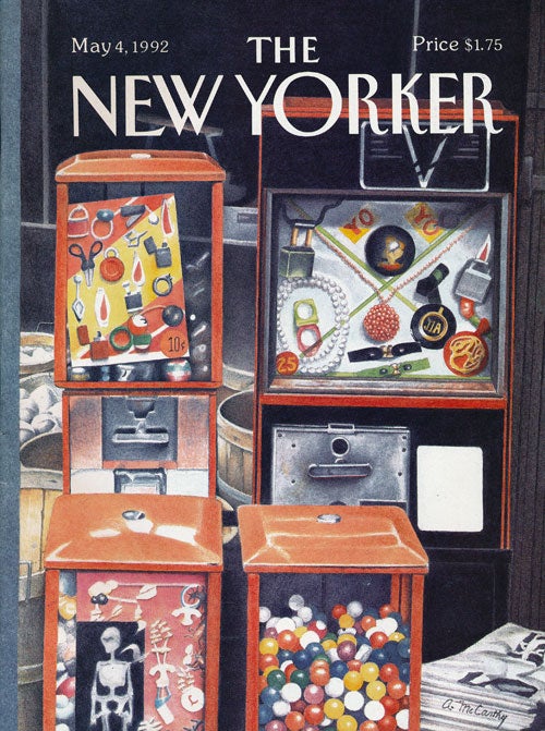 [Item #60503] The New Yorker: May 4, 1992. Julian Barnes, Antonya Nelson, Joseph Brodsky, Mark Strand, Andrew Porter, Etc.