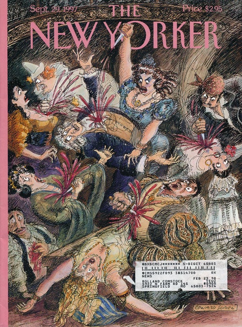 [Item #60510] The New Yorker: September 29, 1997. Dagoberto Gilb, Julian Barnes, Sally Quinn, Kurt Anderson, Etc.
