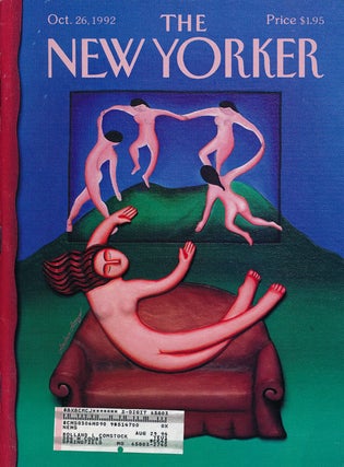 Item #60517] The New Yorker: October 26, 1992. Julian Barnes, Calvin Tomkins, Richard Preston,...