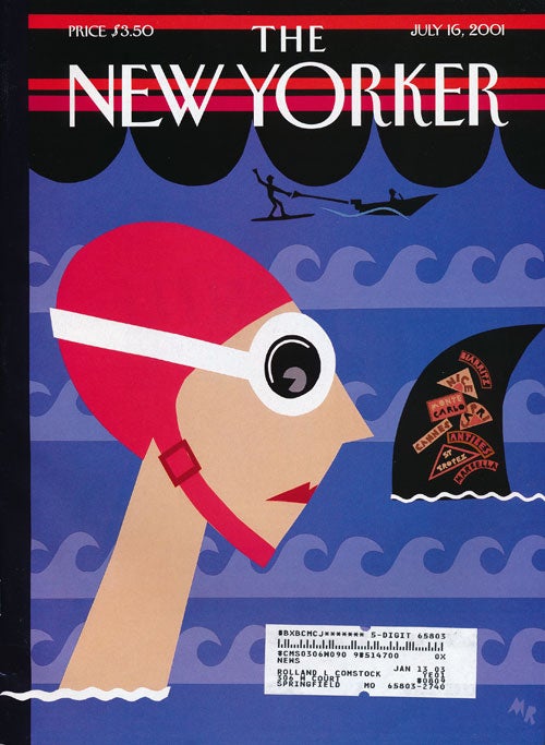 [Item #60529] The New Yorker: July 16, 2001. Julian Barnes, Mark Singer, Salman Rushdie, Peter Hessler, Malcolm Gladwell, Etc.