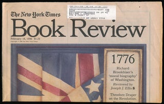 Item #60920] The New York Times Book Review February 18, 1996. Madison Smartt Bell