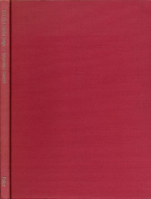 [Item #61010] The Red Limbo Lingo A Poetry Notebook. Lawrence Durrell.