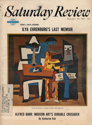 Item #61271] Saturday Review: September 30, 1967. Ed Ainsworth, Kenneth Rexroth, Alan S. Boyd,...