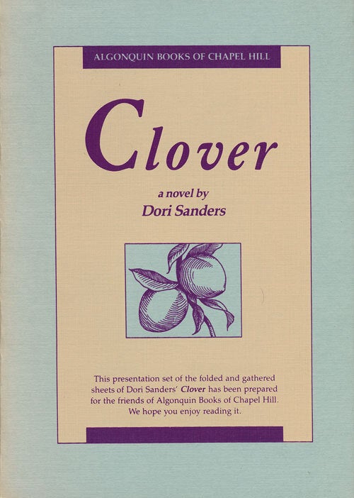 Clover A Novel | Dori Sanders | First Edition