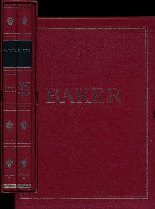 [Item #64914] The Baker Catalogue 2 Volumes + an Index