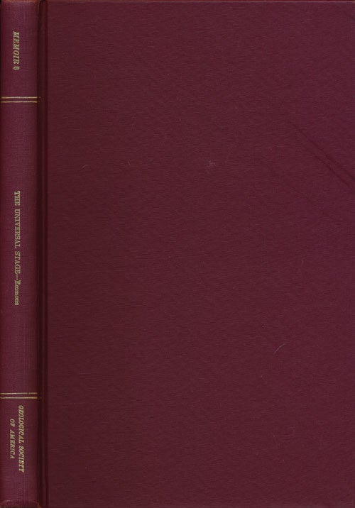 [Item #65671] Geological Society of America, Inc. Memoir 8; the Universal Stage. R. C. Emmons.