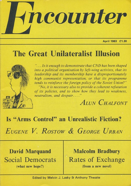 [Item #66266] Encounter, Vol. LX, No. 4 April 1983. Malcolm Bradbury, John Bayley, Eugene V. Rostow.