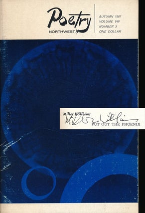 Item #66336] Poetry Northwest, Volume 8, Number 3, Autumn 1967. Joyce Carol Oates, Miller...