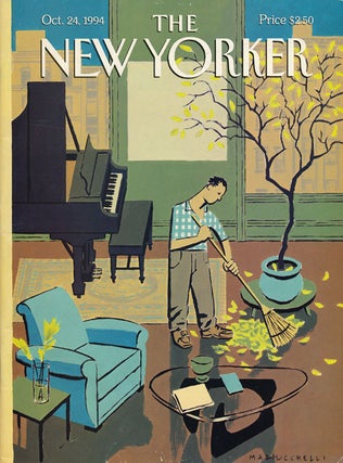 Item #66397] The New Yorker October 24, 1994. Jonathan Franzen, Joyce Carol Oates, Harold Brodkey