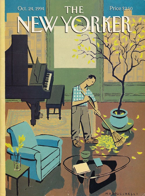 [Item #66397] The New Yorker October 24, 1994. Jonathan Franzen, Joyce Carol Oates, Harold Brodkey.