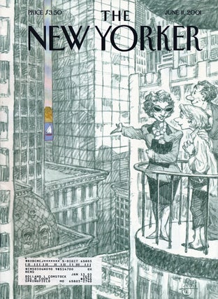 Item #66460] The New Yorker June 11, 2001. Jonathan Franzen, Calvin Trillin, Malcolm Gladwell