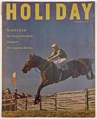 Item #66536] Holiday, September 1954 Vol. 16, No 3. James Thurber, Han Suyin, Sean O'Faolain