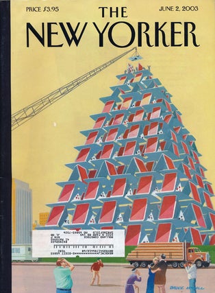 Item #66540] The New Yorker, June 2, 2003. Gao Xingjian, John Updike, Adam Hochschild, W. S....