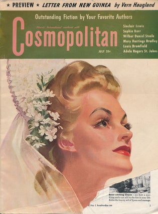 Item #66647] Cosmopolitan July 1943. Sinclair Lewis
