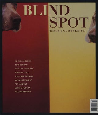 Item #66665] Blind Spot Issue Fourteen, 1999. Jonathan Franzen