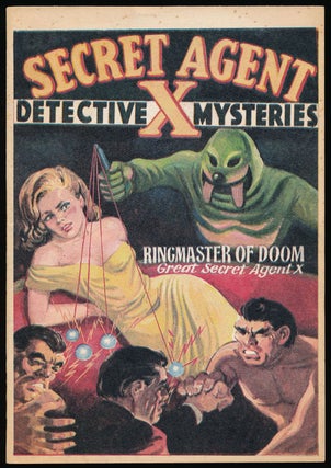 Item #67169] Secret Agent X: The Man of a Thousand Faces November 1935 Vol. 7 No. 2. Rose Wyn