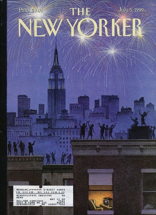 Item #67312] The New Yorker, July 5, 1999. Jonathan Franzen, John Ashbery