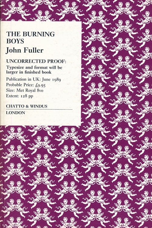 [Item #67901] The Burning Boys. John Fuller.