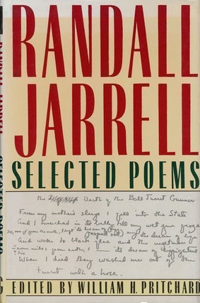 Item #68779] Randall Jarrell Selected Poems. Randall Jarrell