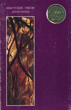 Item #69017] New Poems 1980-88. John Haines