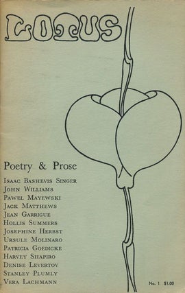 Item #69020] Lotus Poetry and Prose. Isaac Bashevis Singer, Harvey Shapiro, Stanley Plumly,...