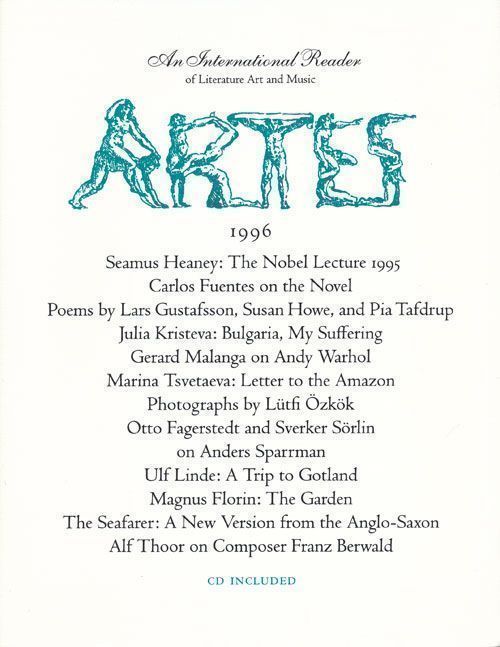 [Item #69056] Artes: an International Reader of Literature, Art, and Music 1996. Gunnar Harding, Bengt Jangfeldt.