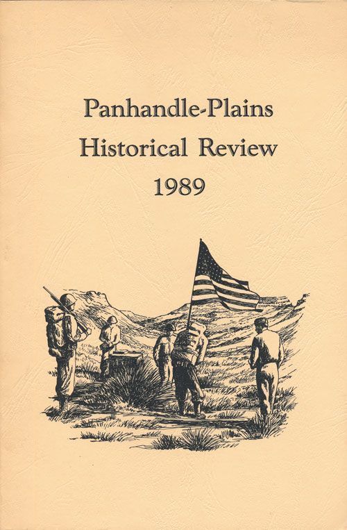 [Item #69625] Panhandle-Plains Historical Review 1989 Volume LXII. Dianna Everett.