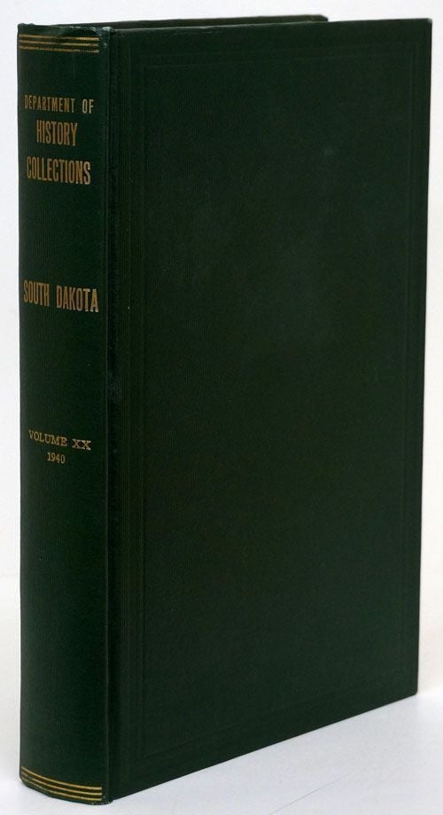 [Item #69704] South Dakota Historical Collections Volume XX, 1940. State Historical Society.