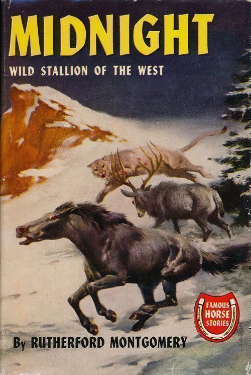 [Item #69797] Midnight Wild Stallion of the West. Rutherford Montgomery.