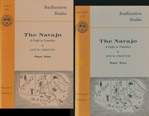 [Item #70395] The Navajo: A People in Transition Parts One and Two. Jane M. Christian.